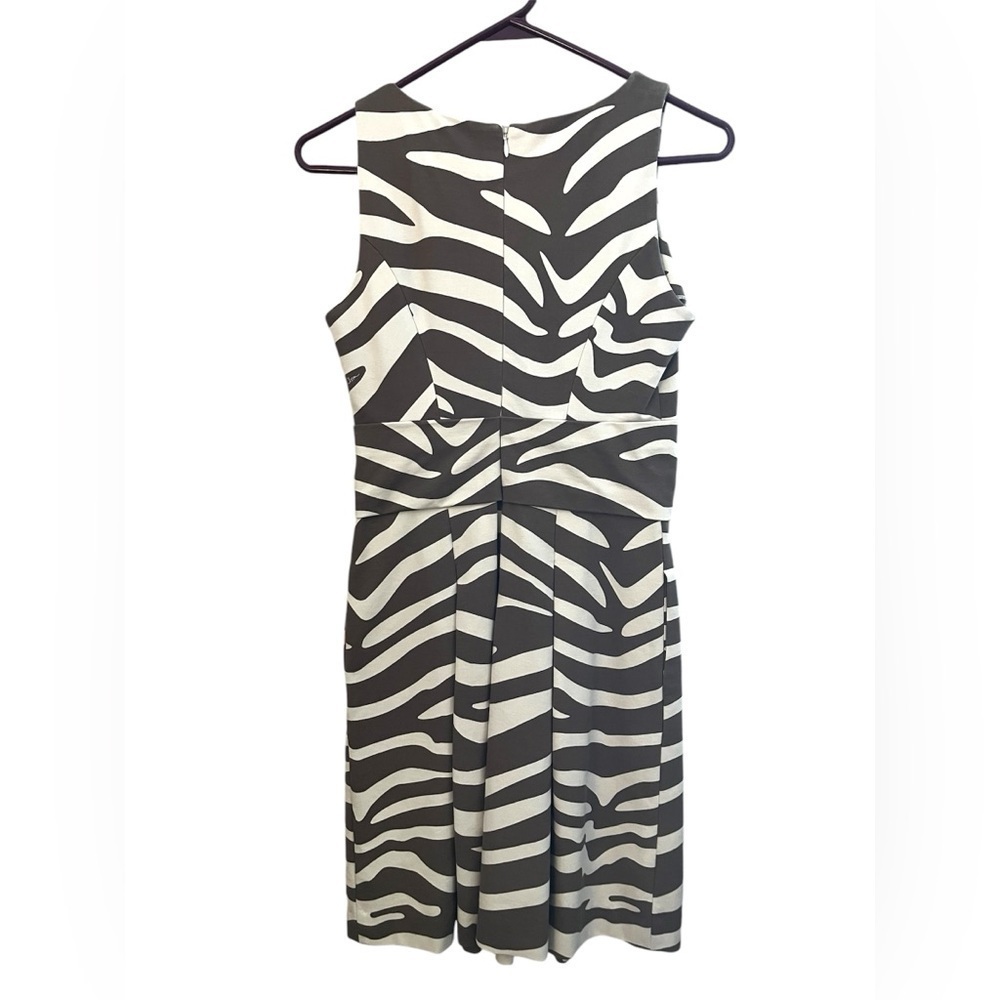 Banana Republic Zebra Print Midi Dress - Picture 4 of 5